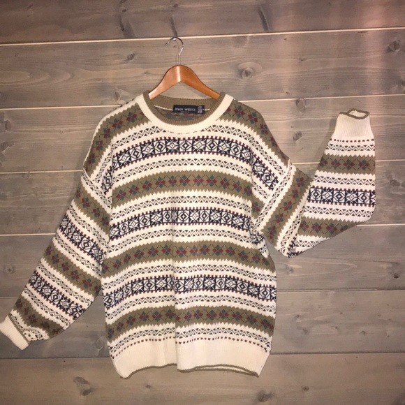 john weitz sweater